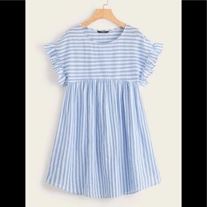SHEIN striped babydoll dress